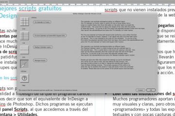 InDesign. Los mejores scripts gratuitos | Rayitas Azules | Diseño ...