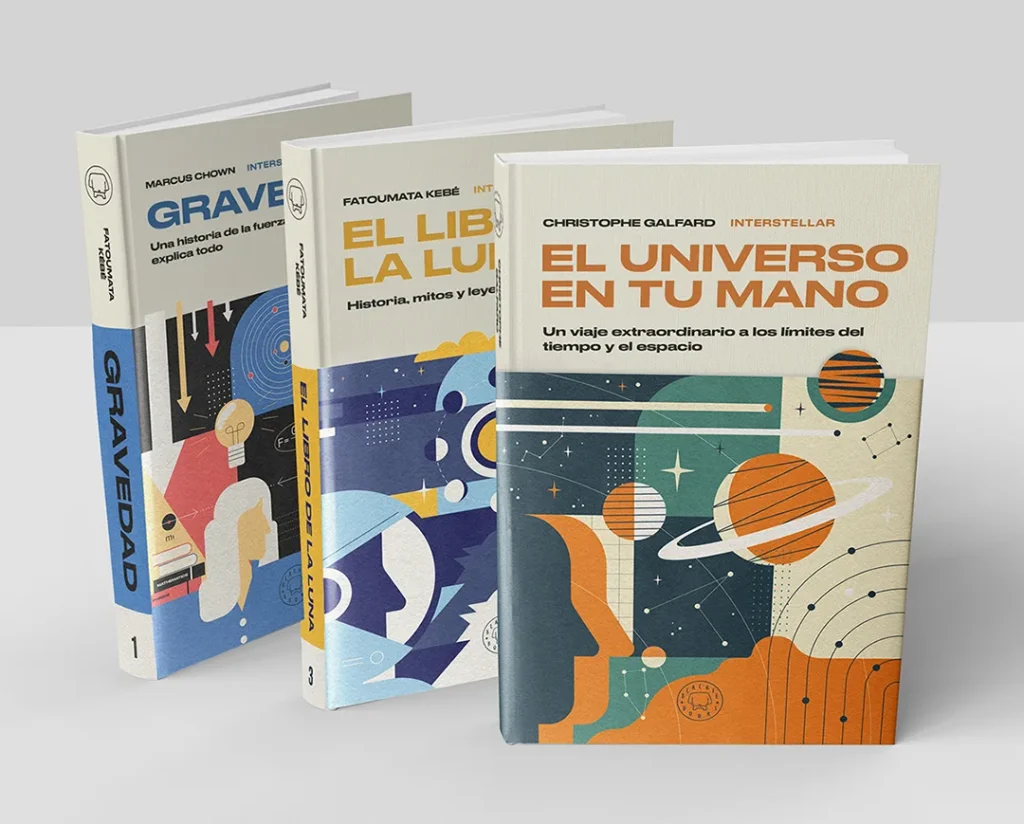 Diseño de cubiertas. Colección Interstellar.