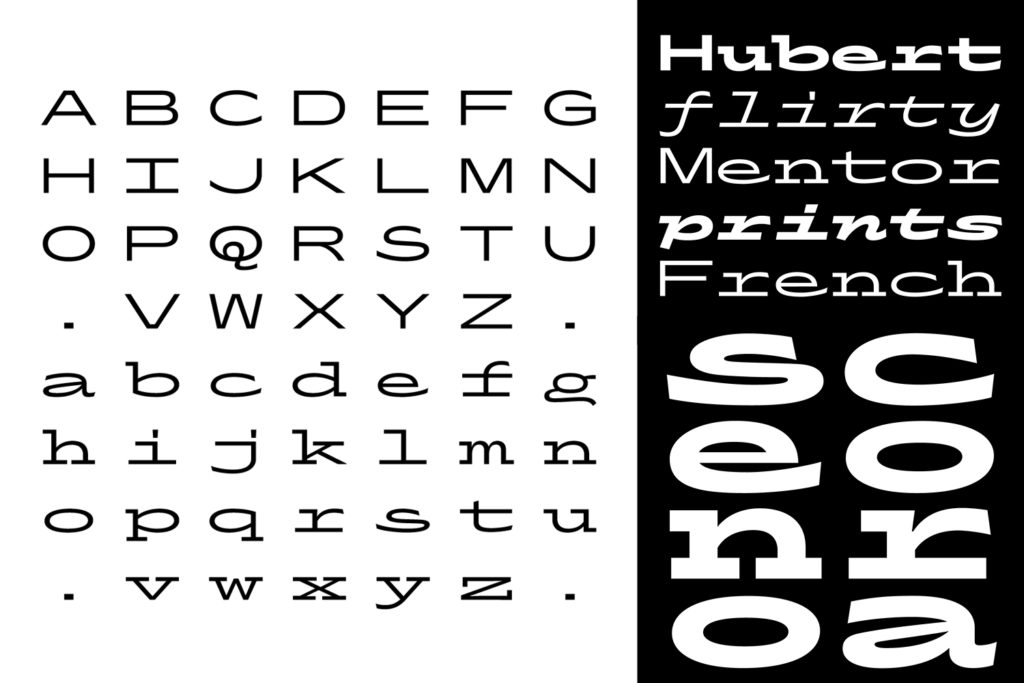 Ocho refrescantes tipografías extendidas | Rayitas Azules | Diseño ...