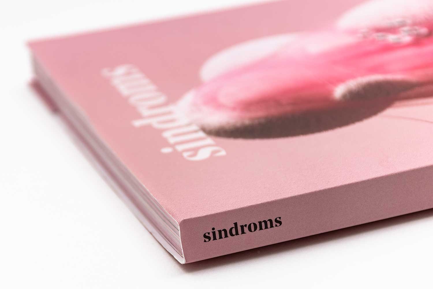 Revista "Sindroms" Pink detalle de portada