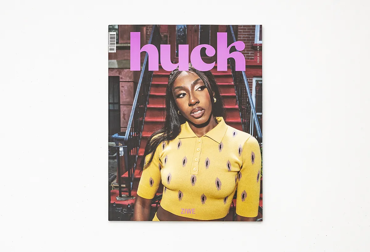 Revista Huck sobre contracultura y juventud, Reino Unido, portada