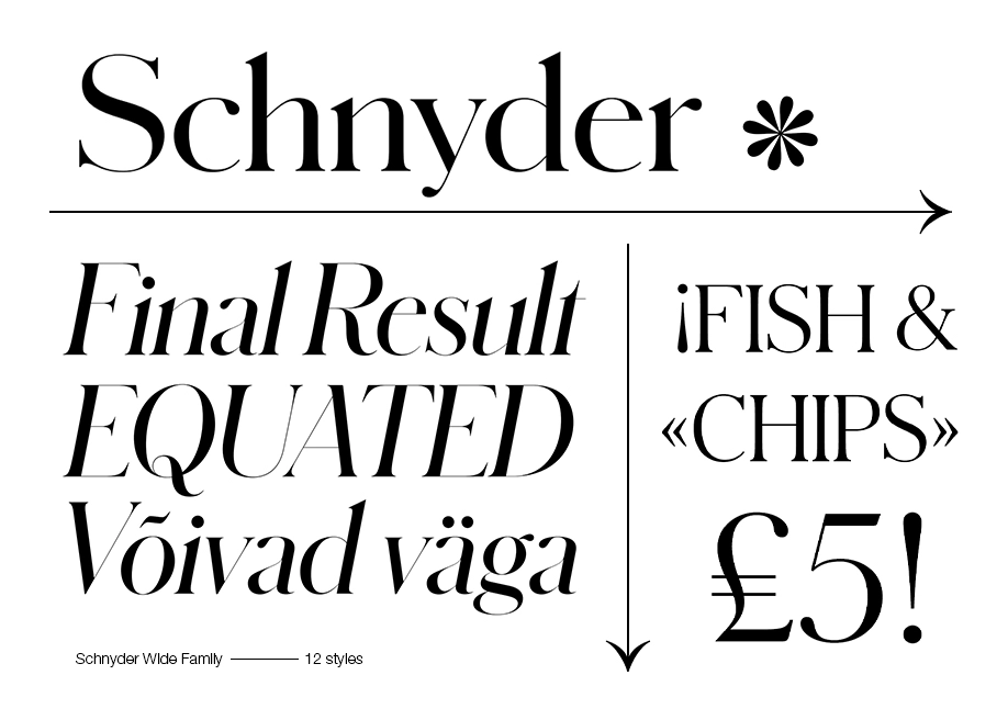 Tipografía Schnyder