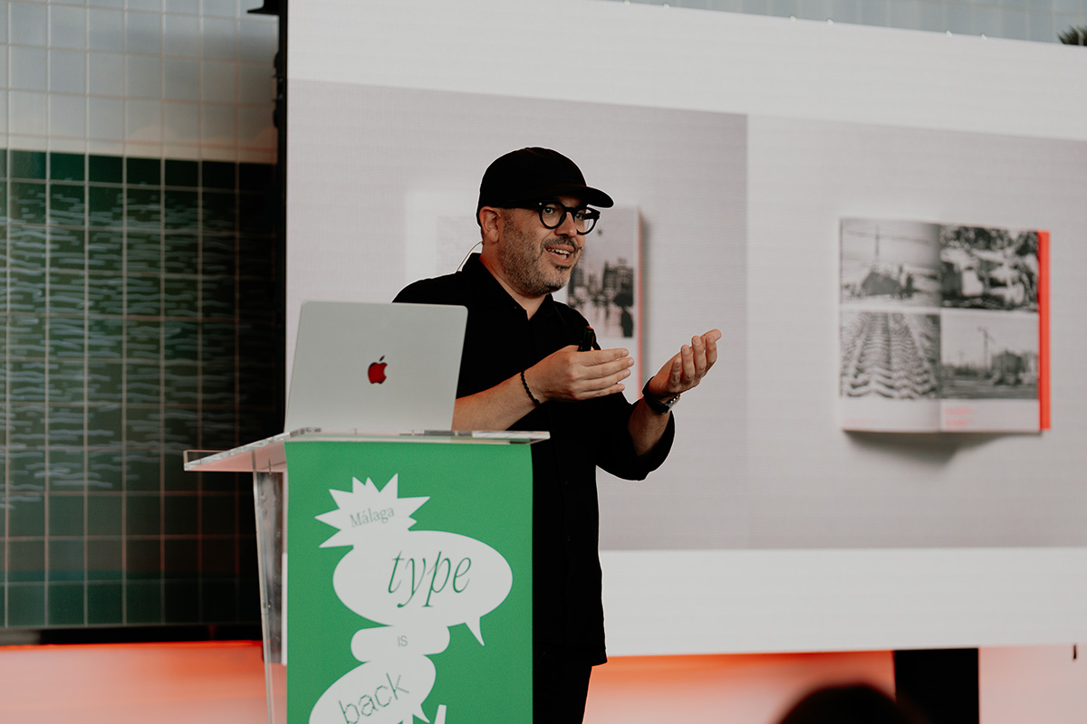 Dídac Ballester en Málaga Type V4. Ponencia realizada en 2023.