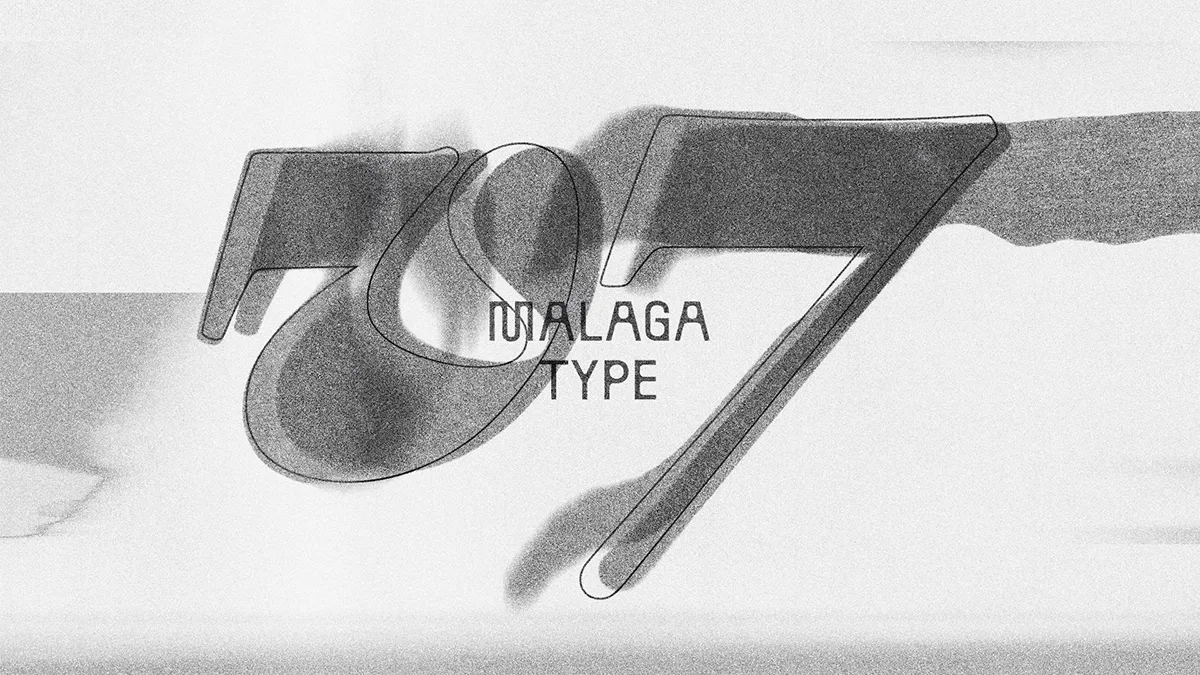 Málaga Type v7 diseño